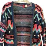 H&M Divided by  Women's Aztec Knit Cardigan Sweater Size 4 Multicolor Photo 1