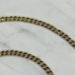 Gold Tone Skinny Flat Chain Link Purse Handbag Replacement Strap 46" ✨ Photo 3