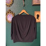 Lululemon  Back In Action Long Sleeve Top Shirt Women's 2 Black Stretchy Active Photo 1