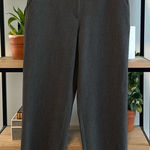 Talbots Mid-Rise Vintage Gray Career Woven Dress Pant Trouser, 10P Photo 0