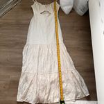 EXPRESS white long maxi dress Photo 3