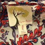 Fig & Flower Womens Multicolor Floral Tunic‎ Polyester Long Sleeve Shift Dress L Size L Photo 5