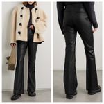 Spanx NWT  Leather Like Flare Pants in Black Size 1X Photo 3