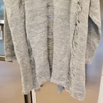 LF 💕 THE BRAND💕 Grey Distressed Knit Duster Cardigan Small S NWT Photo 7