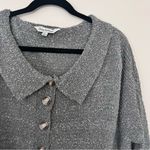 Davi & Dani  Grey Sweatshirt Pullover Top Photo 3