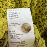 Pilcro Anthropologie The Sidney Yellow Floral Batwing Blouse Size SMALL NWOT Photo 9