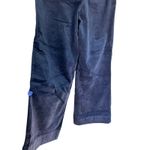 Loft Navy Corduroy Wide-Leg Pants Belted High Rise Size 4 NWT Photo 8