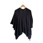 Wooden Ships  Wool Blend Poncho Cardigan Knit Women’s Size S/M Photo 8