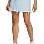 7 For All Mankind 7 for‎ all mankind fringe denim mini skirt size 26 Photo 0