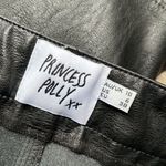 Princess Polly  Vegan Leather Macey Straight Leg Pants Photo 5