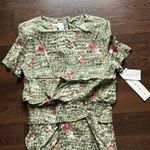 Betsy Lauren Vintage Maxi Dress Alligator Floral 12 Photo 1