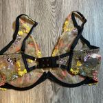 Victoria's Secret - Victoria’s Secret unlined plunge dream angels floral bra 34ddd Photo 2