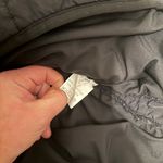 Quilted Hoodie Winter Jacket Ski Coat Parka Trench Bomber Mock Neck Oversized Top Black Photo 9