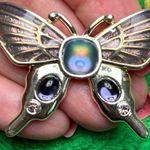 Monet  Vintage Butterfly Brooch Photo 0