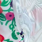 Boho Embroidered Look Open Back Maxi Dress XL White Floral Festival Sundress Photo 8