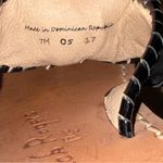 Jack Rogers  Black Hampton Leather Thong Sandals Shoes size 7 Photo 6