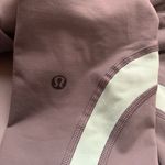 Lululemon grey green 3/4 pants yoga gym activewear Size 4 athleisure dance Photo 6