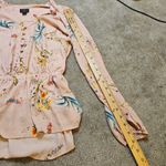 Worthington Size Extra Small XS Pink Floral Pattern Kawaii Cute Chic Top Blouse Photo 8