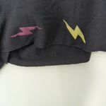 Quiet Storm  Womens Runaway Lightning Shirt Top Black M NWT Photo 2