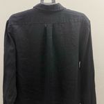 Banana Republic 100% Linen Shirt – Black, Size L (Standard Fit) Photo 6