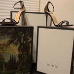 Gucci ๐HP๐NIB Vernice Crystal Nero Stiletto Pump Photo 1
