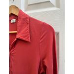 Wilfred Aritzia  Pose Collared Button Up Waist Crop Blouse Size Medium Photo 4