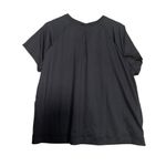 prAna T-Shirt Womens Sz 2X Black Crew Neck Raglan Short Sleeve Casual Pullover Photo 2