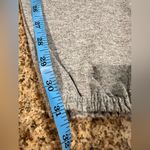 Nomad Heather Grey Sweatpants joggers drawstring & graphic to legs NWOT Photo 3