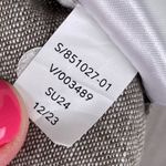 Athleta NEW Retreat 100% Linen High Rise Ankle Pants in Pyrite Brown Size Medium Photo 7