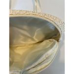 New White Tan Woven Two Zippered Adjustable Strap Crossbody Belt Bag Photo 2