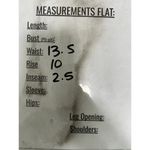 Skinny Fries Medium Wash Red Striped High Waisted Shortie Denim Shorts Junior 11 Size undefined Photo 5