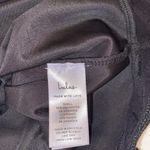 Lulus Positively Plush Black Velvet Notch Neck Thong Bodysuit Women's SMALL NWT Photo 8