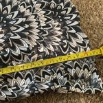 prAna  activewear floral black white gray woman dress size MEDIUM Photo 7