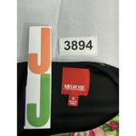 Womans Melrose 8 Floral Sheath Dress Multicolor Back Zip 3/4 Sleeve Lined Midi Photo 2