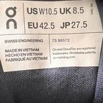 Women’s On Cloud Wander Waterproof Shoes Hiking, Walking Sneakers Navy Size 10.5 Blue Photo 5