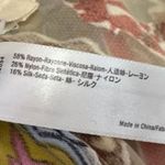 Anthropologie  Floreat Silk Satin Paisley Patchworks Lace Kimono Cardigan Top S Photo 5