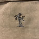 Coldwater Creek  Women’s Palm Tree Golf Casual Khaki Lightweight Vest Size Large Photo 4