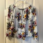 One Clothing  Los Angeles flowered blouse size L Photo 1