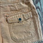 Free People Women's Orange Frayed Edge Shorts 0 Photo 5
