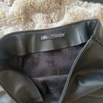 ZARA  Leather Skirt Faux Photo 2