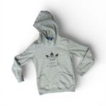 Adidas Originals Grey Trefoil Pullover Cozy Hoodie Women's M Photo 0