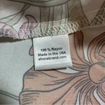 Shore Tropical Floral Above The Knee Mini Dress size medium White foliage Photo 6