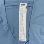 Fabletics  High Waisted Powerhold Baby Blue Logo Stripe Leggings Women’s Medium Photo 5