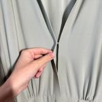 Norma Kamali Obie Dress Women XS Sage Green Formal Gown Wedding Guest Maxi Photo 4