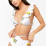 Forever 21 High Waisted Bottom Lemon Bikini Photo 0