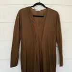 ZARA Women’s Small Green Jumpsuit Longsleeve Photo 0