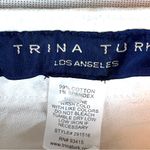 Trina Turk White Denim Shorts Photo 7