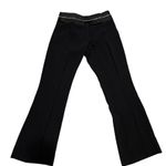 Karen Millen Black Rhinestone Crystal Embellished Waist Dress Pants size 4 Photo 1