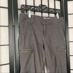 Gap NWOT  Slim Skinny Fit Zip Leggings Grey Small 4 Photo 5