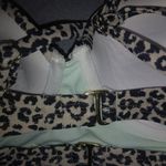 Xhilaration S Bustier Baby Leopard Swim Bra Dance Top Photo 3